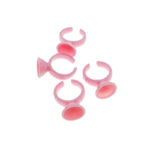 Glue Ring Pink - 25pcs