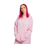 Jimena Nails Oversize Pink Track-suit