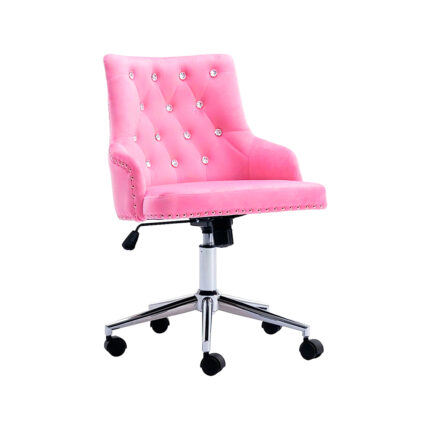 Pink Velvet Chair